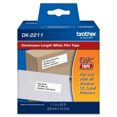 BROTHER DK2211 INTERNATIONAL CONT LENGTH FILM LABEL 1 1/7&#034;