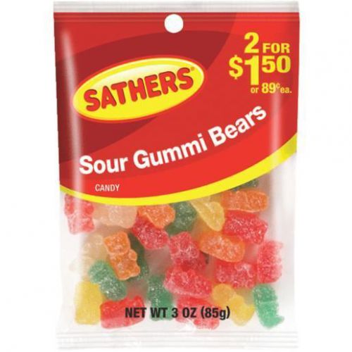 3OZ SOUR GUMMI BEARS 01308