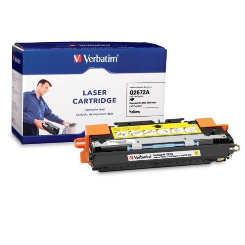 VERBATIM CORPORATION 95346 HP Q2672A YELLOW TONER