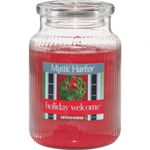 LRG HOLIDAY WELCM CANDLE 1151955