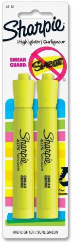 Accent tank style highlighter fluorescent yellow 2 pack dry ink 25162pp for sale