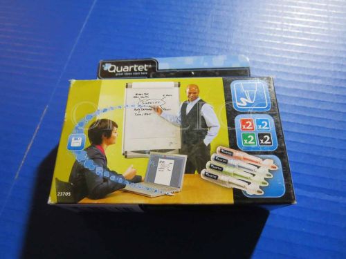 Quartet  Kapture Digital Flip Chart System Refill Cartridges, Assorted, 8/Pack