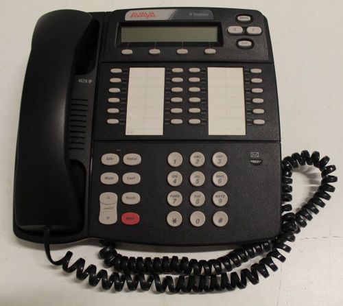 Avaya IP 4624 IP Black Multi-Line Business Phone 4624D02A-003