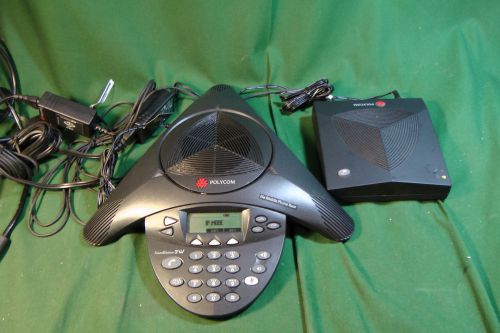 Polycom SoundStation 2W Conference System 2201-67880-160 &amp; 2201-67810-160  #2873