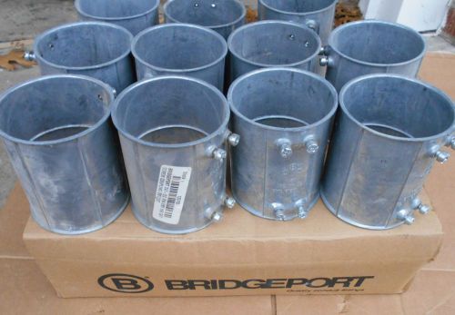 Bridgeport 247-dc 3&#034; emt hw set screw coupling diecast 23 ct ~ full case plus for sale