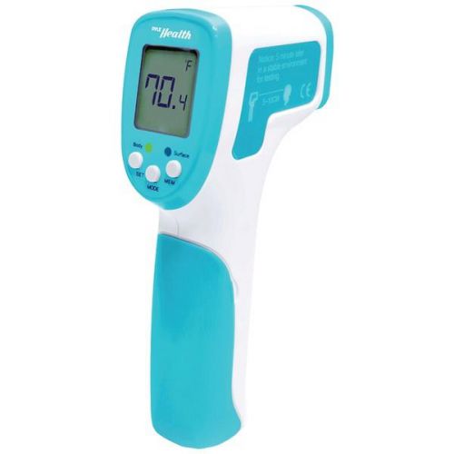 Bluetooth(r) non-contact ir handheld thermometer (blue) for sale