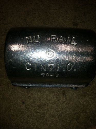 2 3/8&#034; Hollander Speed-rail/Nu Rail No. 70 Coupler