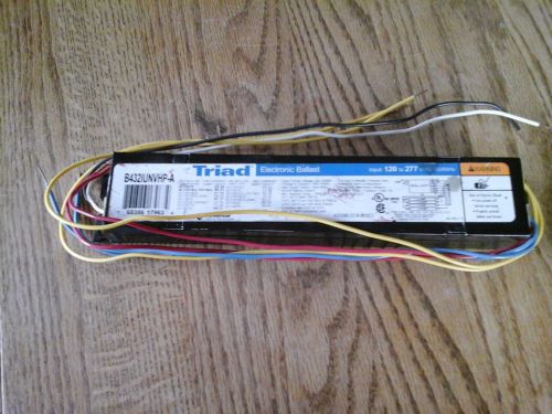 Triad electronic ballast b32iunvhp-a for sale