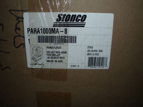 Stonco para1000ma-8 paraflood 1000 watt metal halide paraflood light for sale