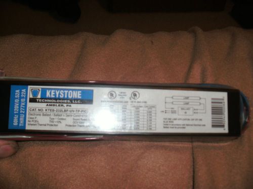 KTEB-232-LBF-UV-TP-PIC Keystone 2 Lamp Ballast for 2 F32T8 F25T8 F17T8 Bulbs