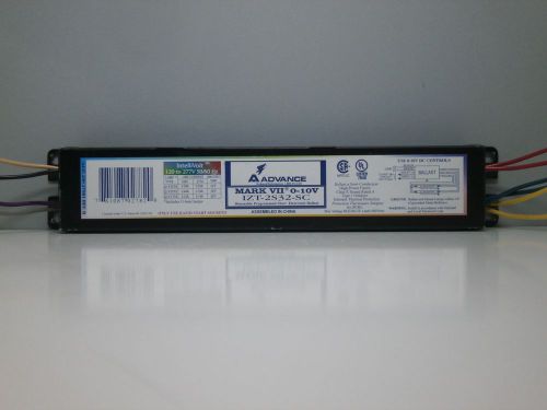 Advance IZT-2S32-SC Mark VII 0-10V Dimmable Programmed Start Ballast (2) F32T8