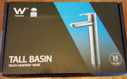 Tall basin mixer tap