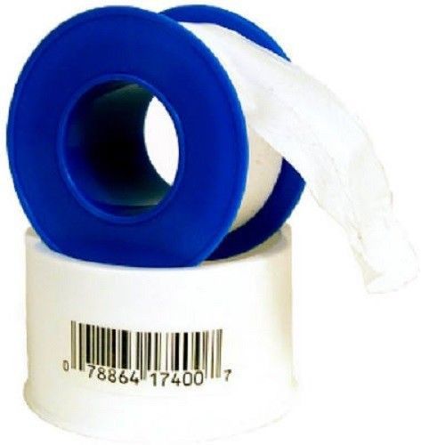 William H. Harvey 2 Pack, 1&#034; x 520&#034;, PTFE Thread Seal Tape, Virgin White Teflon