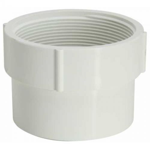 PVC DWV Female Adapter 4&#034; 40340 GENOVA PRODUCTS INC Abs - Dwv Couplings 40340