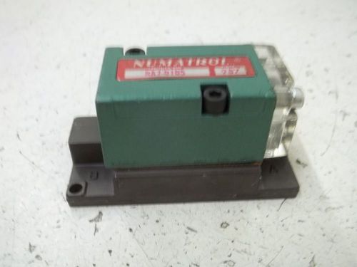 NUMATICS RA7-0105 FLOAT PILOT VALVE *USED*