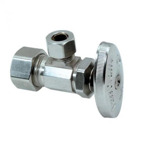 Angle Stop 5/8&#034; Comp X 1/2&#034; Comp Chrome Lead Free OCR39X C BRASSCRAFT OCR39X C