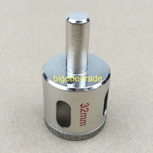 32mm Diamond Coated tool Drill Bit Hole Saw Glass Tile Ceramic Marble