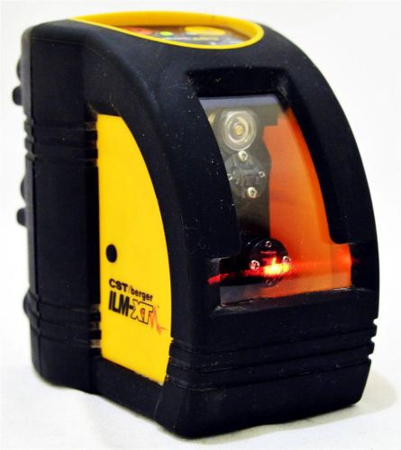 CST / BERGER 58 ILM-XT INTERIOR / EXTERIOR PULSING BEAM CROSS LINE LASER LEVEL