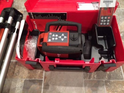 Hilti PR 25 Rotary Laser Level, PRA25 Receiver, and PA911 Tripod