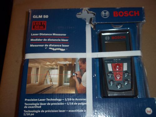 New Bosch GLM 50   165 ft 50m -Laser Distance Measurer Meter Ranger Finder  new