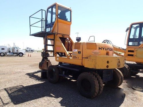 2000 hyundai robex 95w-3 mobile scrap handler (stock #1546) for sale