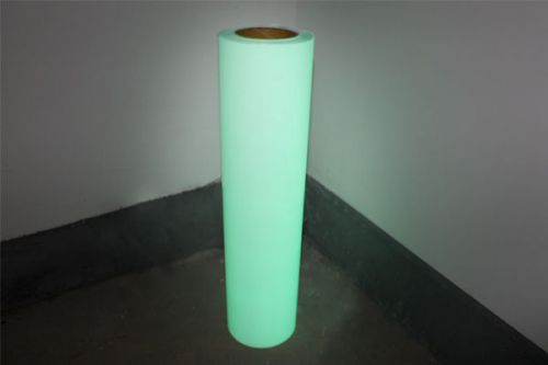 2 yards Glow In The Dark Heat Transfer Vinyl PU Vinyl Cut by Cutting Plotter