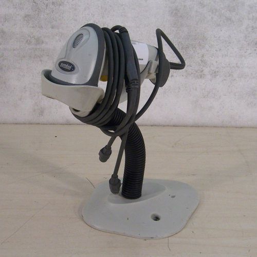 Symbol LS2208 Handheld Barcode Scanner w/ PS2 Cable LS2208-SR20001R-KR &amp; Stand