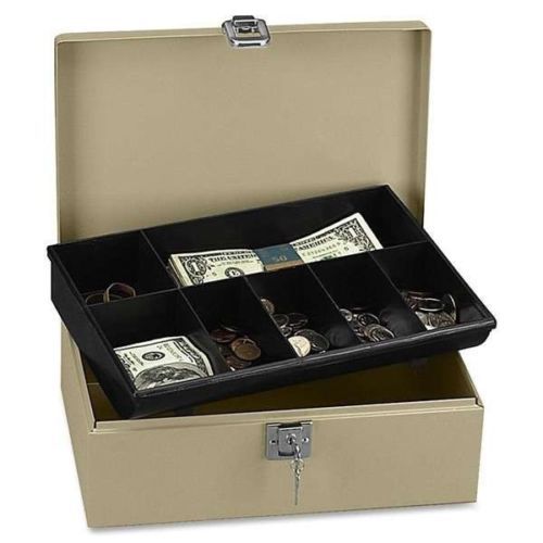 NEW SecurIT Lock N&#039; Latch Steel Cash Box (PMC04963)