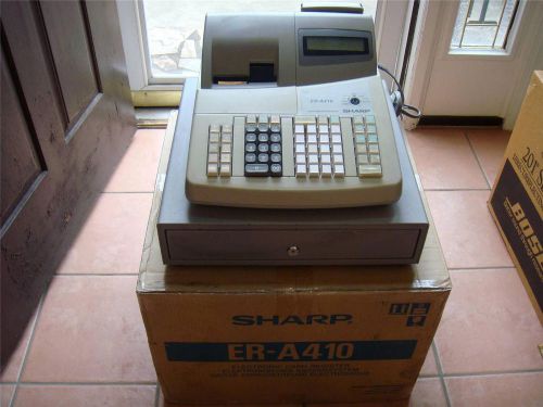 SHARP ER-A410 HIGH PERFORMANCE ELECTRONIC CASH REGISTER