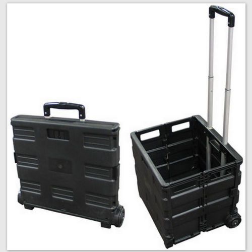 *NEW* FOLDABLE FOLDING SHOPPING TROLLEY - WHEELIE CART *FREEPOST*