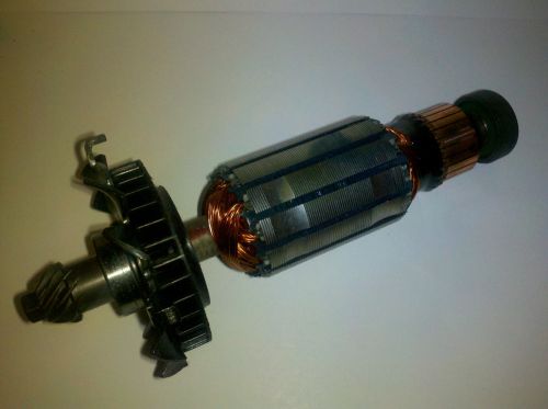 Dewalt dw802 dw802g type 1  angle grinder armature &amp; pinion assembly 397620-00sv for sale