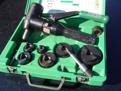 Greenlee hydraulic punch driver 7906sb for sale