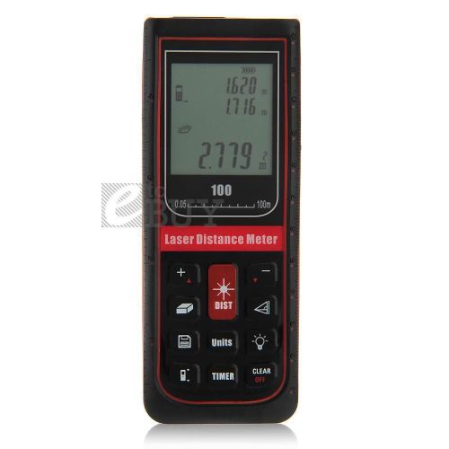 Digital Laser Distance Meter Tester Range Finder Measure 0.05 to 100m RZ70