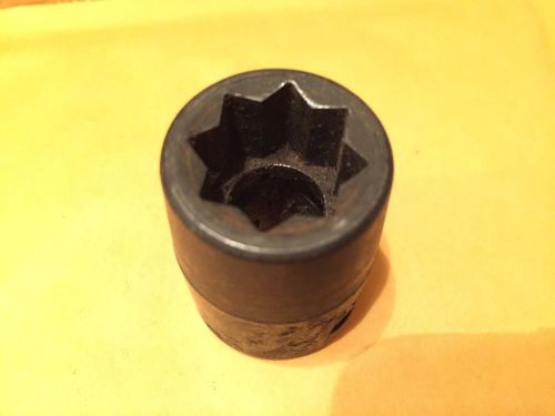 Vintage snap on tools p-418 9/16&#034; 8 point shallow socket 1/2&#034; drive for sale