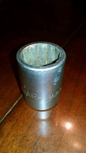 Napa   1 1/16 &#034; 12 point nh1234  socket made in the usa 3/4 drive for sale