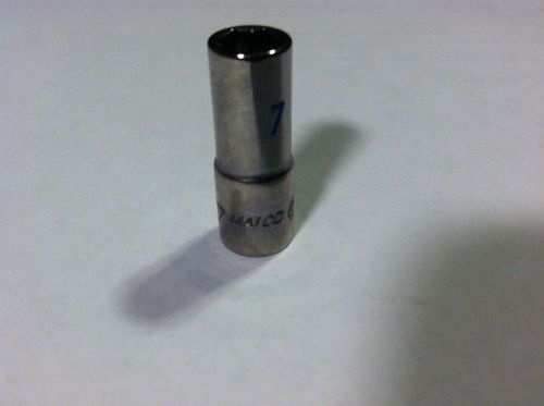 Matco Tools 1/4&#034; x 7mm Med 6Pt Socket (NEW)