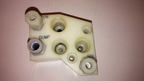 Itw ransburg aer4003-00 manifold block as pictured for sale