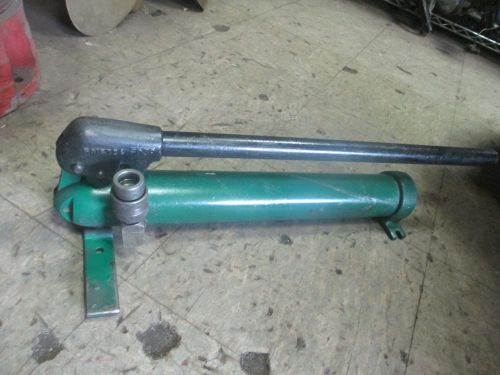 GREENLEE 755 HYDRUALIC HAND PUMP