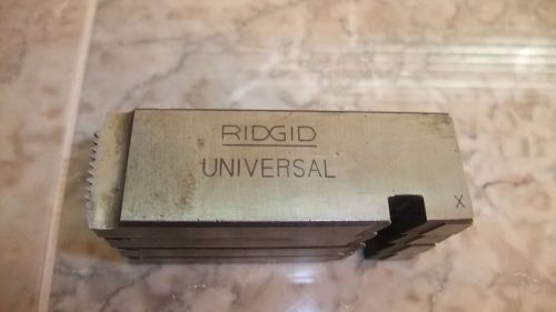 Ridgid Universal 1/2-3/4 NPT HS Pipe Threading Dies