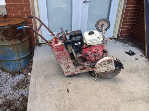 Target Road Saw Concrete Honda Powered