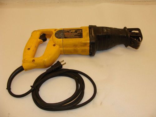 DEWALT DW303 RECIPROCATING SAW, 1 1/8&#034; STROKE, USED