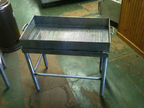 Utensil Warewashing Drying Basket on Stand