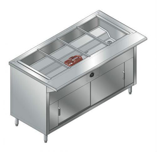 NEW RESTAURANT STAINLESS STEEL Electric Steam Table MODEL PSLT-6E