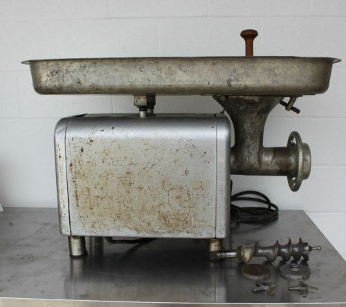 HOBART 4822 BUTCHER MEAT PROCESSING GRINDER COUNTERTOP MODEL 1PH 115 VOLT