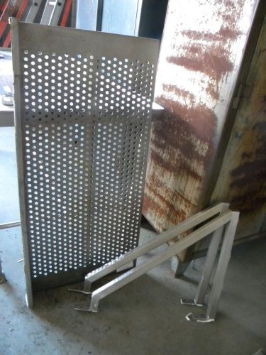 Stainless steel wall shelf 24&#034; x 48&#034; x 5&#034; for sale