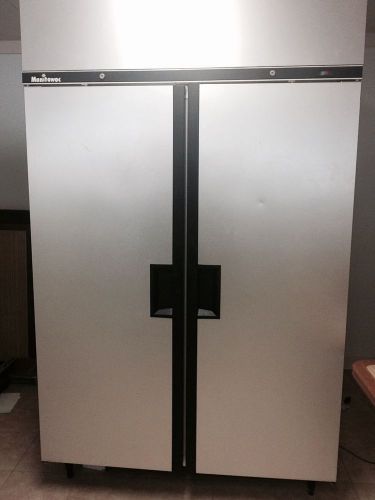 78x52x32&#034;COMMERCIAL MANITOWOC 2 DOOR REACH IN REFRIGERATOR COOLER