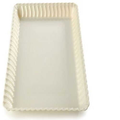 294 flairware 9&#034; x 13&#034; bulk serving tray-48 pcs white for sale