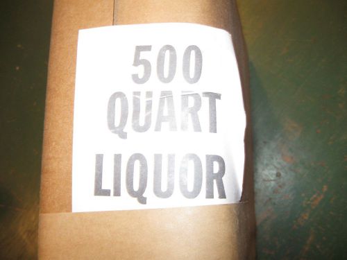 NEW BUNDLE 500 BROWN PAPER MERCHANDISE BAGS LIQUOR BAGS QUART SIZE &gt; Clearance