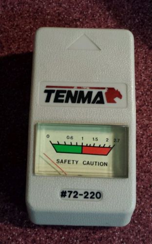 TENMA MICROWAVE #72 220 RADIATION HAZARD METER TESTER