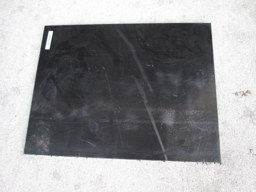 Polypropylene Impact Copolymer Black Plastic Sheet 1/2&#034; x 13&#034; x 17&#034; N00M-00 UHMW